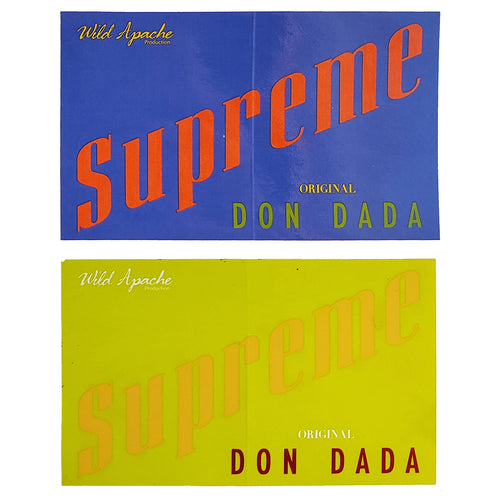 Supreme Don Dada Sticker Set