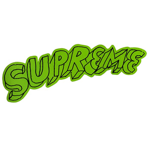 Supreme Daniel Johnston Original Script Sticker Green