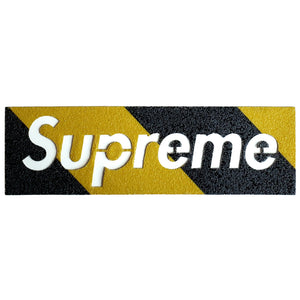 Supreme Grip Tape Sticker Yellow