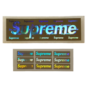 Supreme Holographic Box Logo Stickers