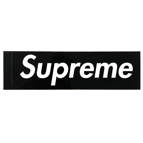 Supreme Black Box Logo Sticker