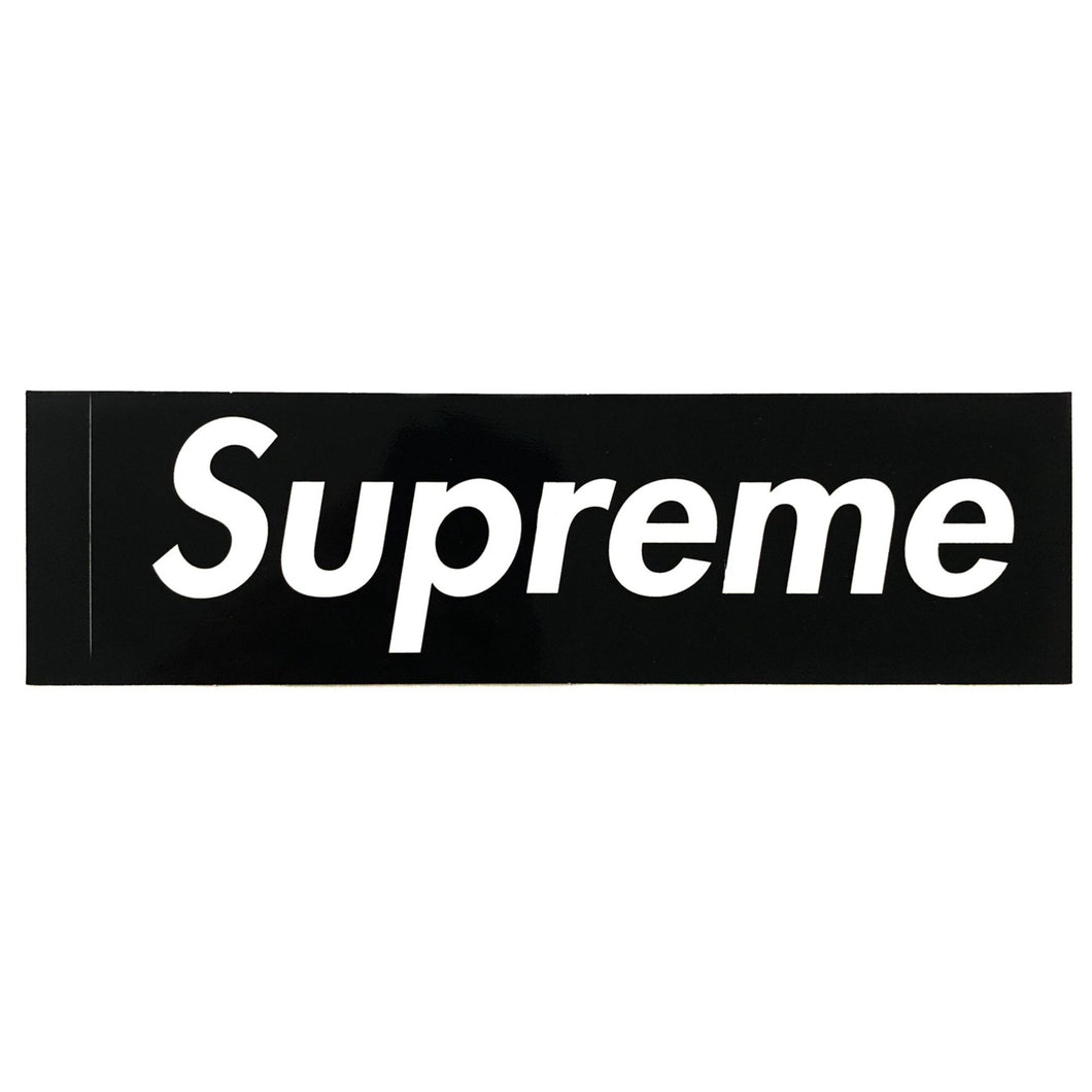 Supreme Black Box Logo Sticker
