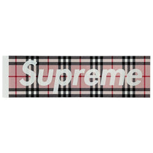 Load image into Gallery viewer, Supreme Pink Burberry Box Logo Sticker

