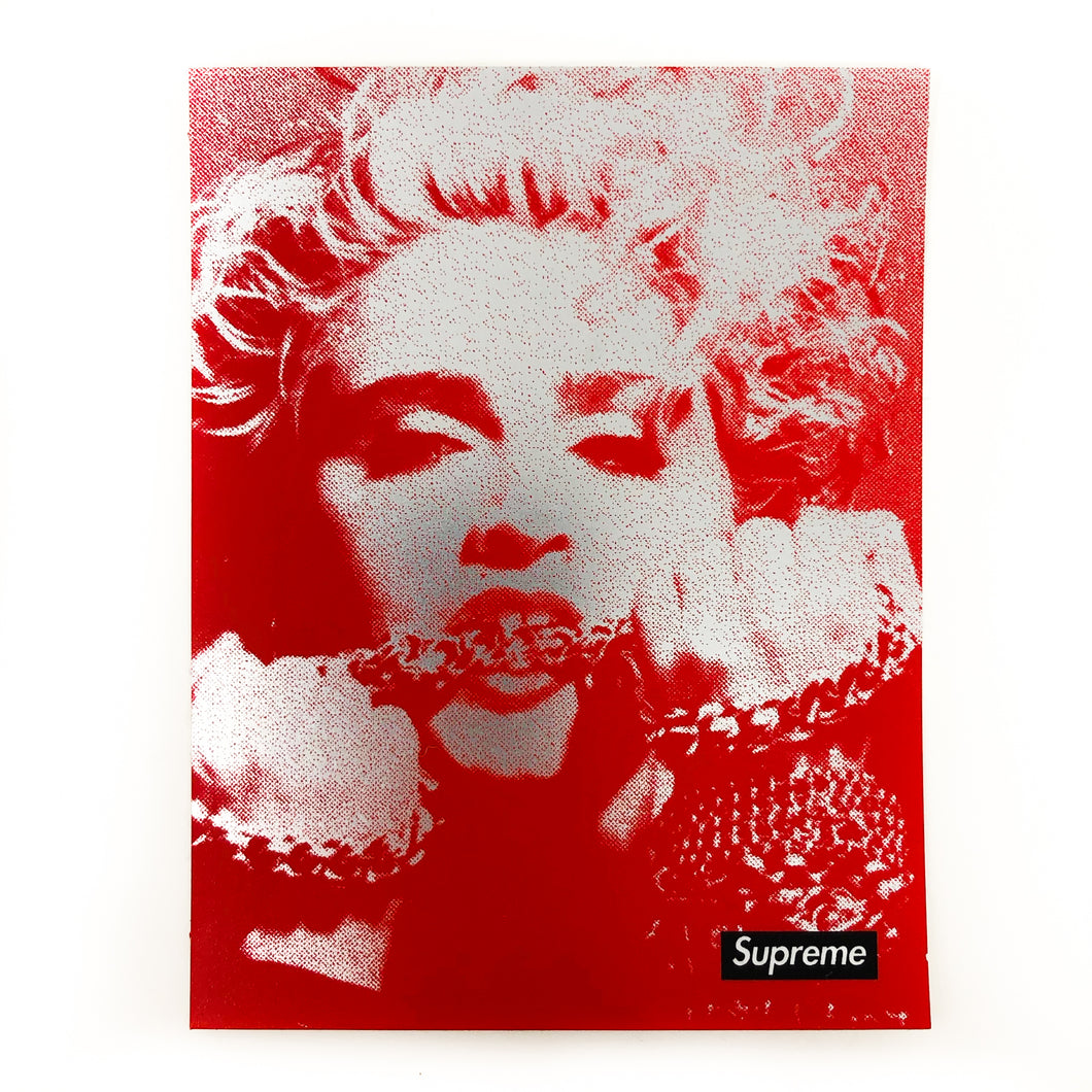 Supreme Madonna Sticker