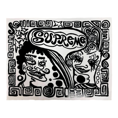 Supreme Graffiti Taboo! Sticker