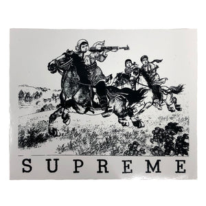 Supreme Riders Sticker White