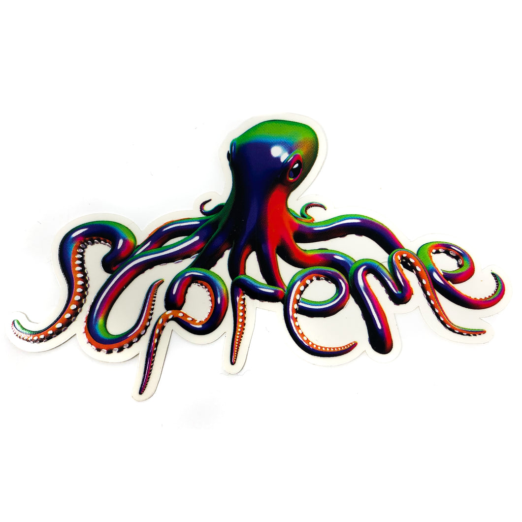 Supreme Tentacles Octopus Sticker