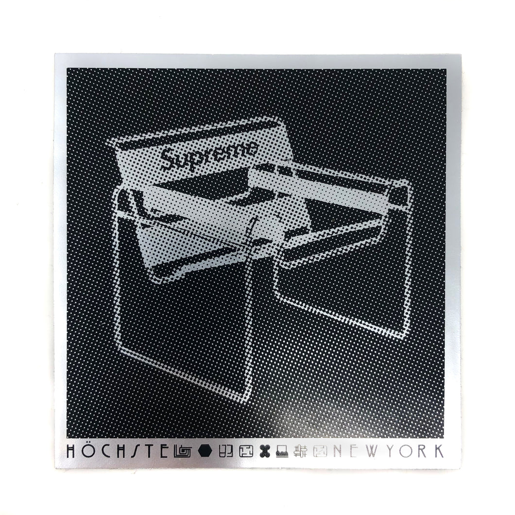 Supreme Xray Chair Sticker