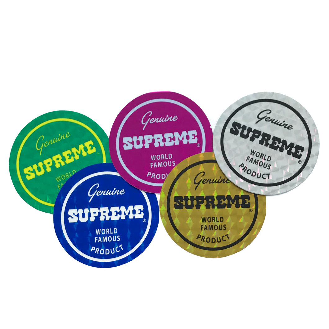 Supreme Genuine Holographic Circle Stickers