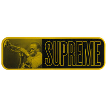 Load image into Gallery viewer, Supreme Miles Davis Sticker Yellow
