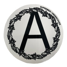 Load image into Gallery viewer, Supreme Anarchy A Undercover Sticker White
