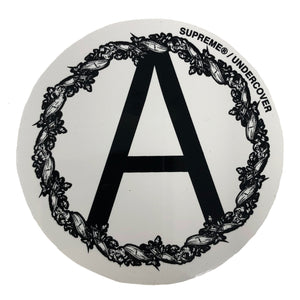 Supreme Anarchy A Undercover Sticker White