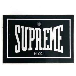 Supreme Everlast Boxing Sticker Black and White