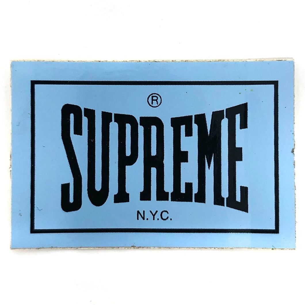 Supreme Everlast Boxing Sticker Black and Blue