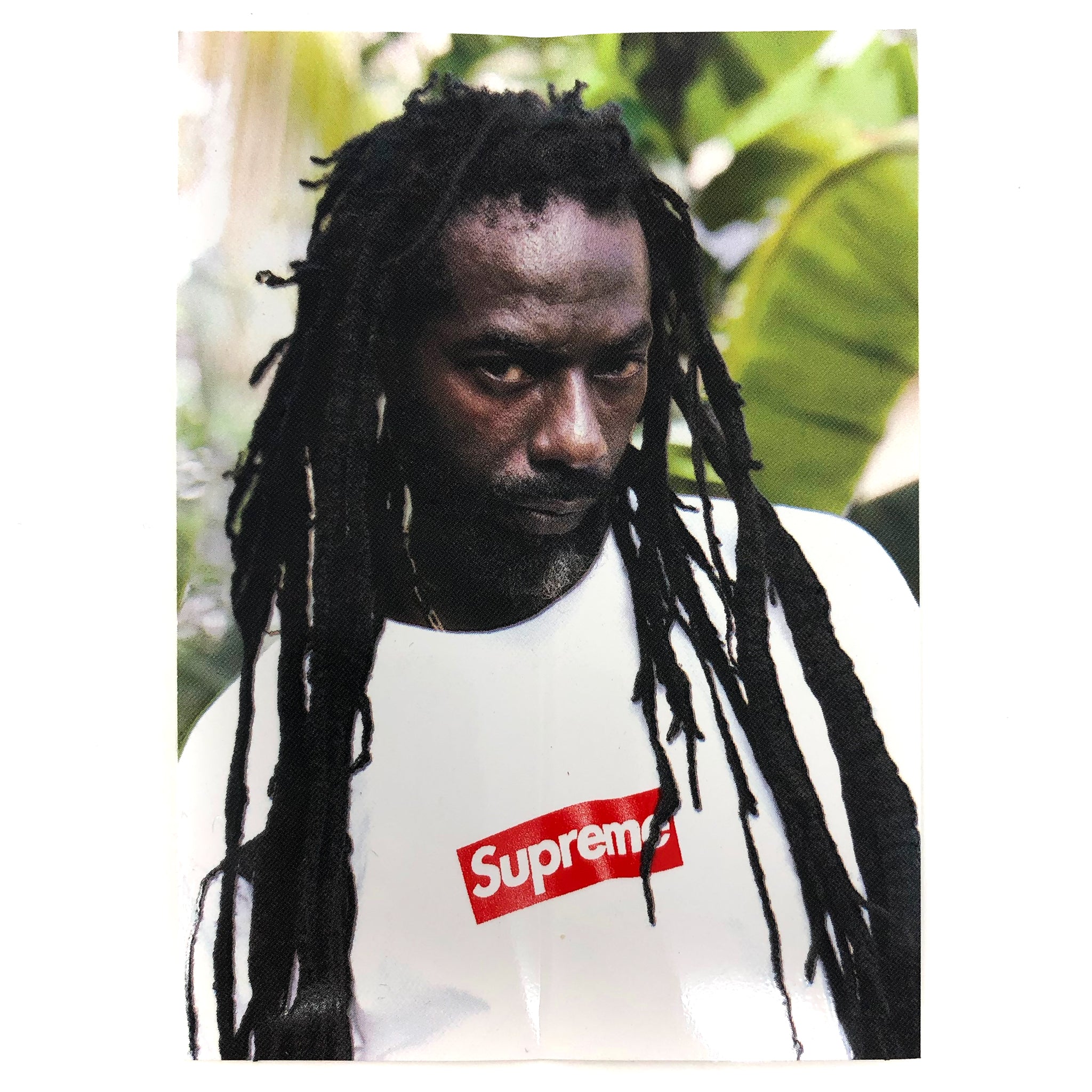 Supreme Buju Banton Sticker | Spring Summer 2019 | Supreme Stickers