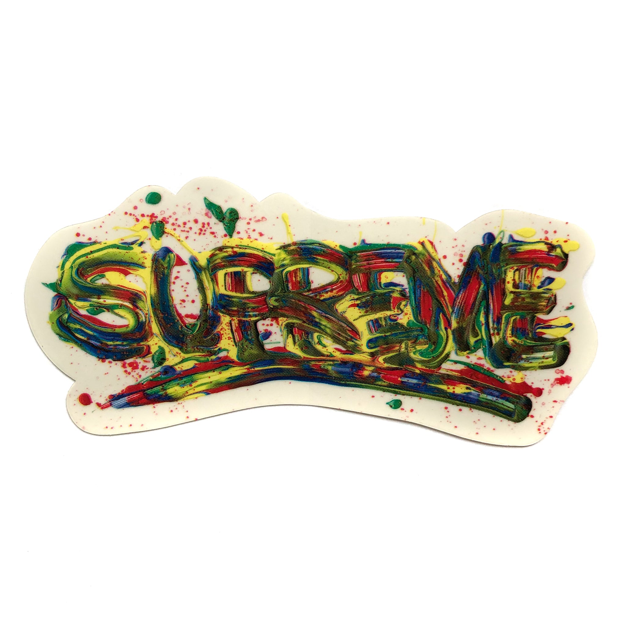 Supreme Paint Sticker | Spring Summer 2020 | Supreme Stickers