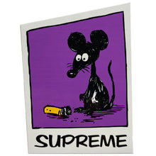 Load image into Gallery viewer, Supreme Mouse Sticker Purple
