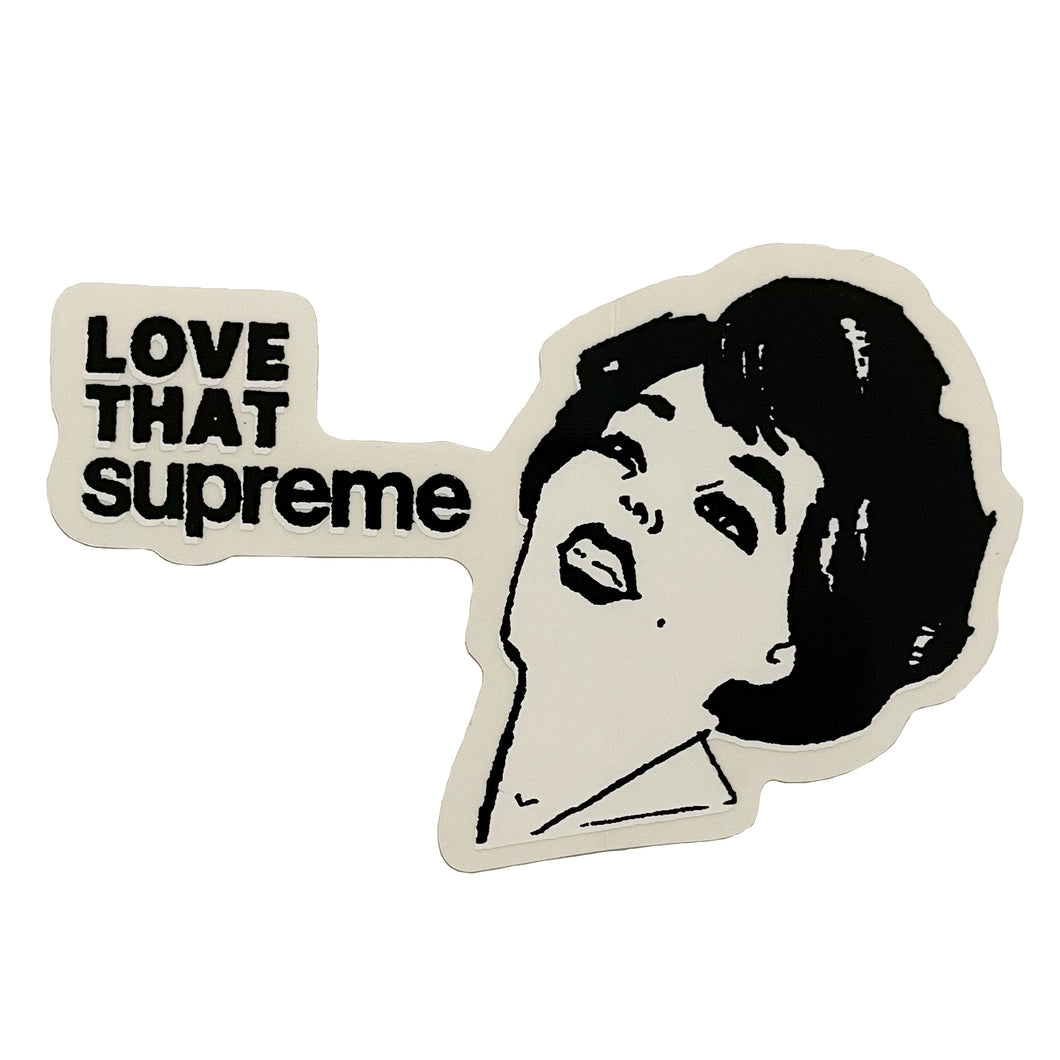 Supreme Love That Sticker | Spring Summer 2022 | Supreme Stickers