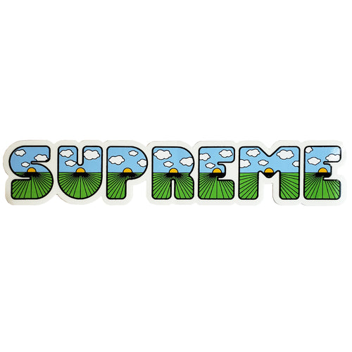 Supreme The Shit Sticker