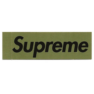 Supreme Olive/Black Box Logo Sticker Mini