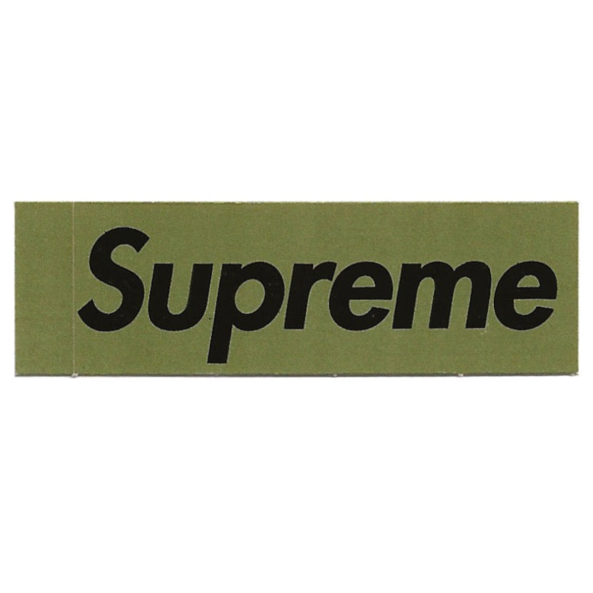Supreme Olive/Black Box Logo Sticker Mini