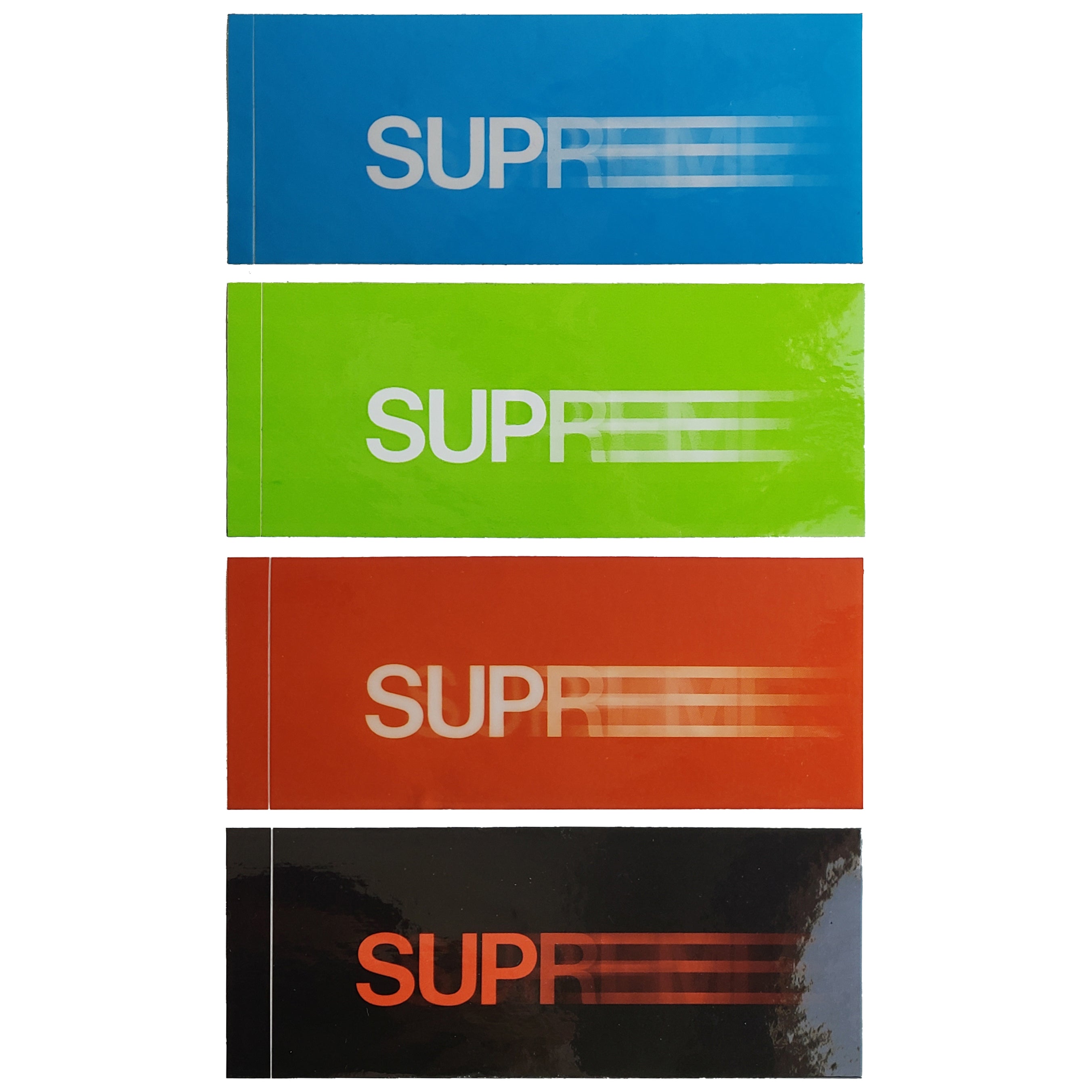 Supreme Original Motion Logo Stickers | 1998 | Supreme Sticker