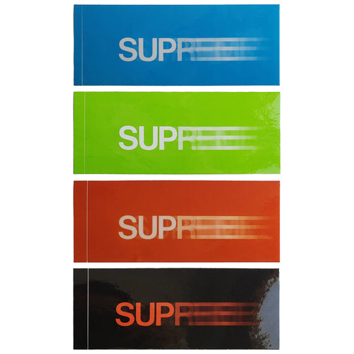Supreme Original Motion Logo Stickers