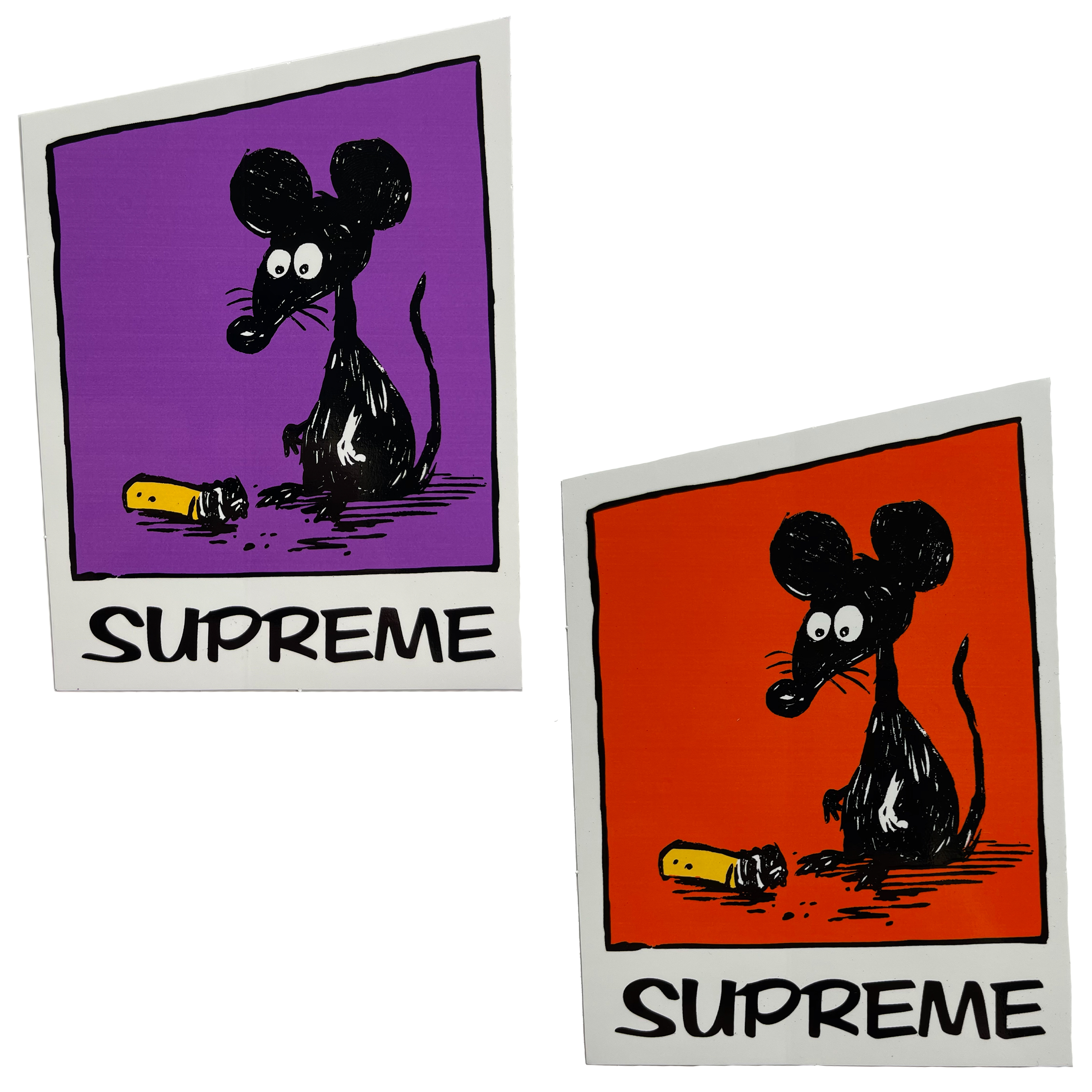 Supreme Mouse Stickers | Spring Summer 2021 | Supreme Sticker