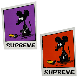 Supreme Mouse Stickers