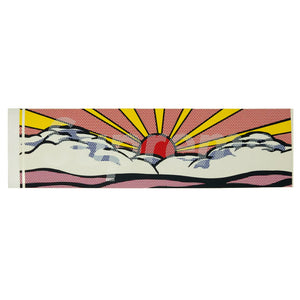 Legendary Artist Roy Lichtenstein Supreme Box Logo Sticker