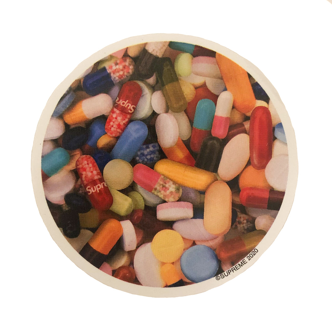 Supreme Pills Sticker