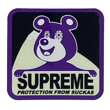 Load image into Gallery viewer, Supreme Bear Sticker Purple
