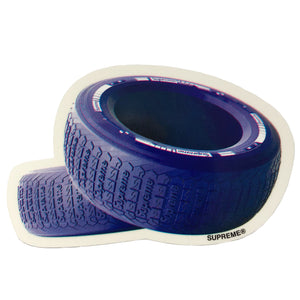 Supreme Tire Sticker Purple