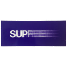 Load image into Gallery viewer, Supreme Motion Logo Sticker Purple
