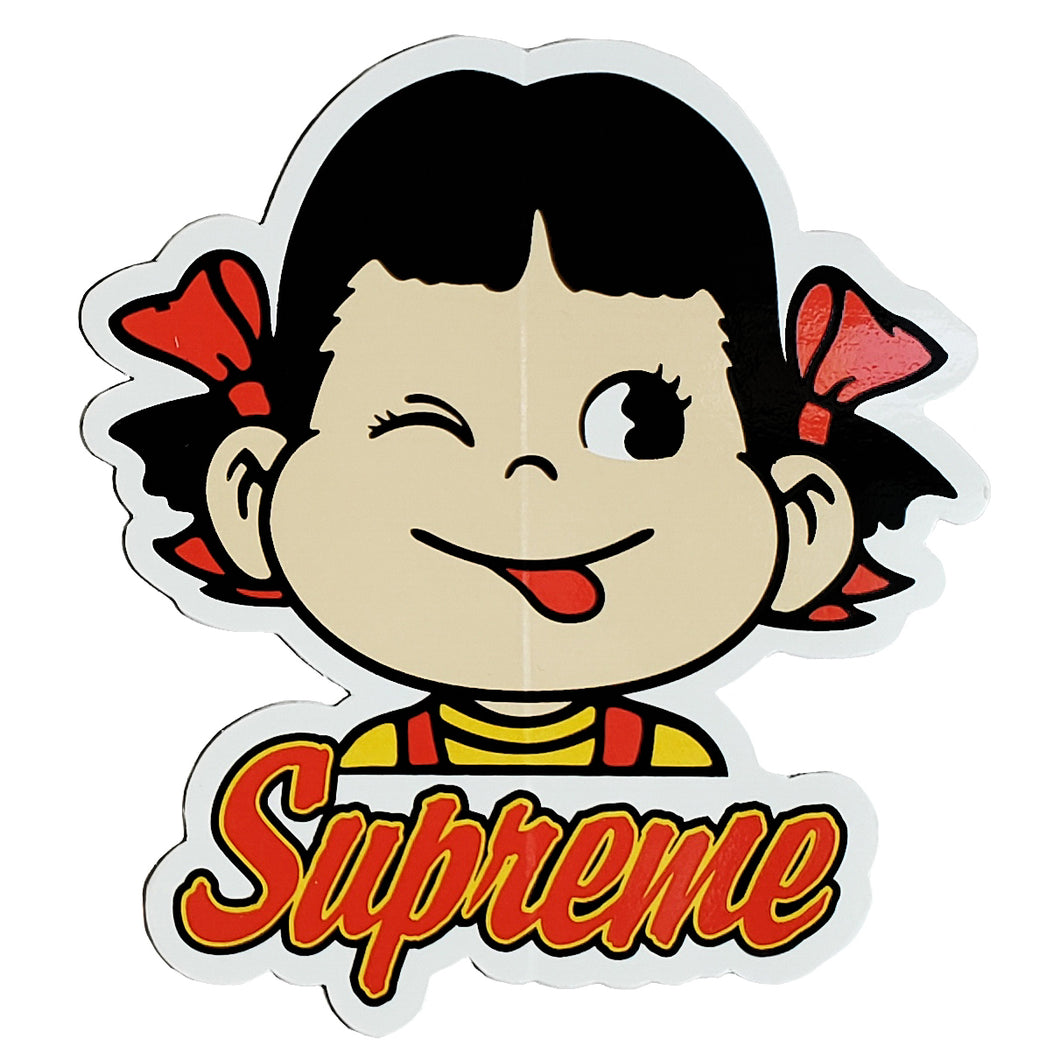 Supreme Candy Girl Sticker Red