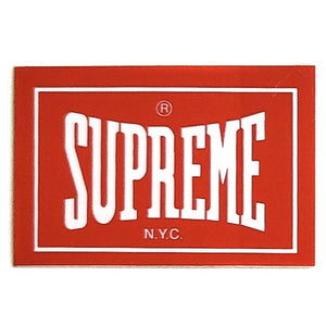 Supreme Everlast Boxing Sticker Red and White