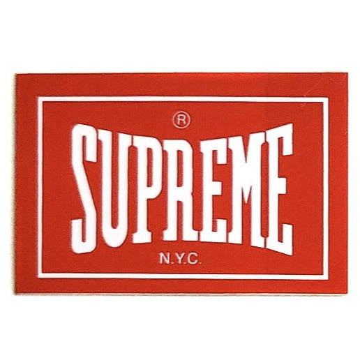 Supreme Everlast Boxing Sticker Red and White