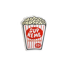 Load image into Gallery viewer, Supreme Popcorn Sticker Red
