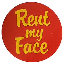 Load image into Gallery viewer, Supreme Rent My Face Sticker Red

