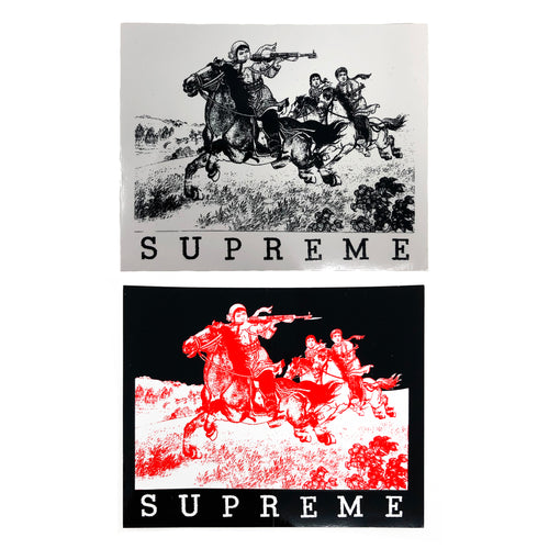 Supreme Riders Stickers