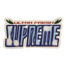 Load image into Gallery viewer, Supreme Ultra Fresh Sticker White
