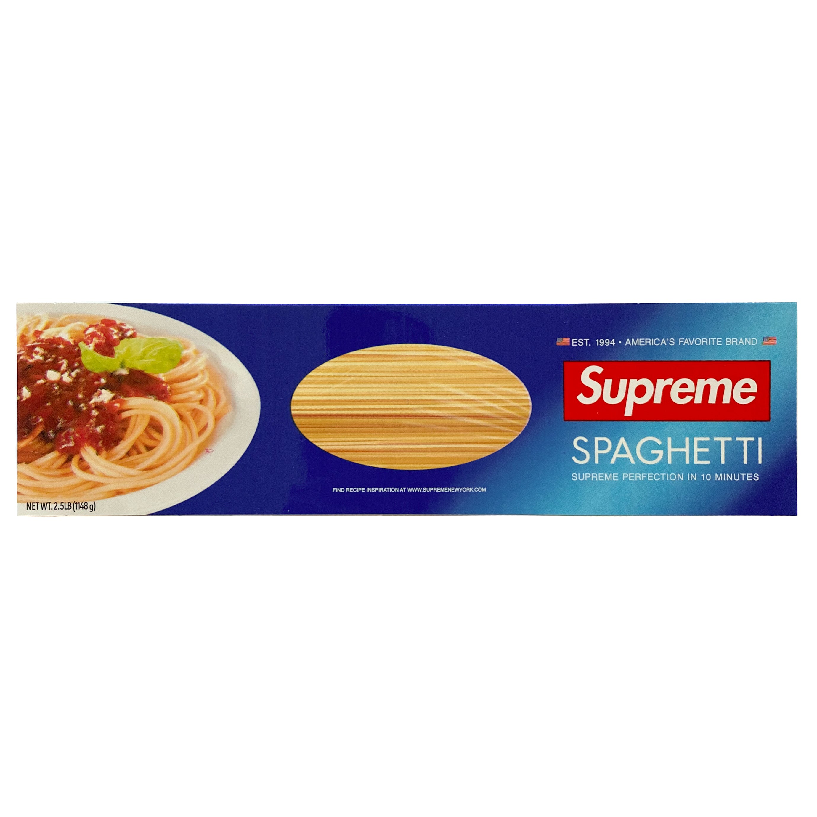 Supreme Spaghetti Sticker | Fall Winter 2021 | Supreme Sticker