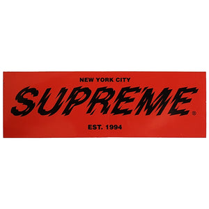 Supreme 77 Sticker Red