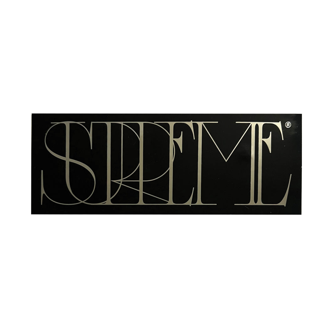 Supreme Trademark Sticker