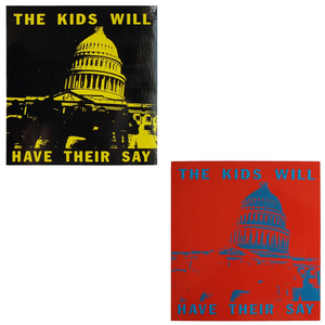 Supreme The Kids Will Have Their Say Stickers