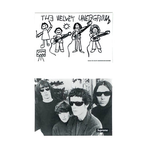 Supreme The Velvet Underground Sticker Set