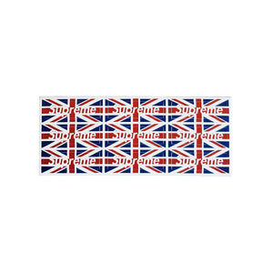 Supreme Union Jack UK Box Logo Sticker Mini