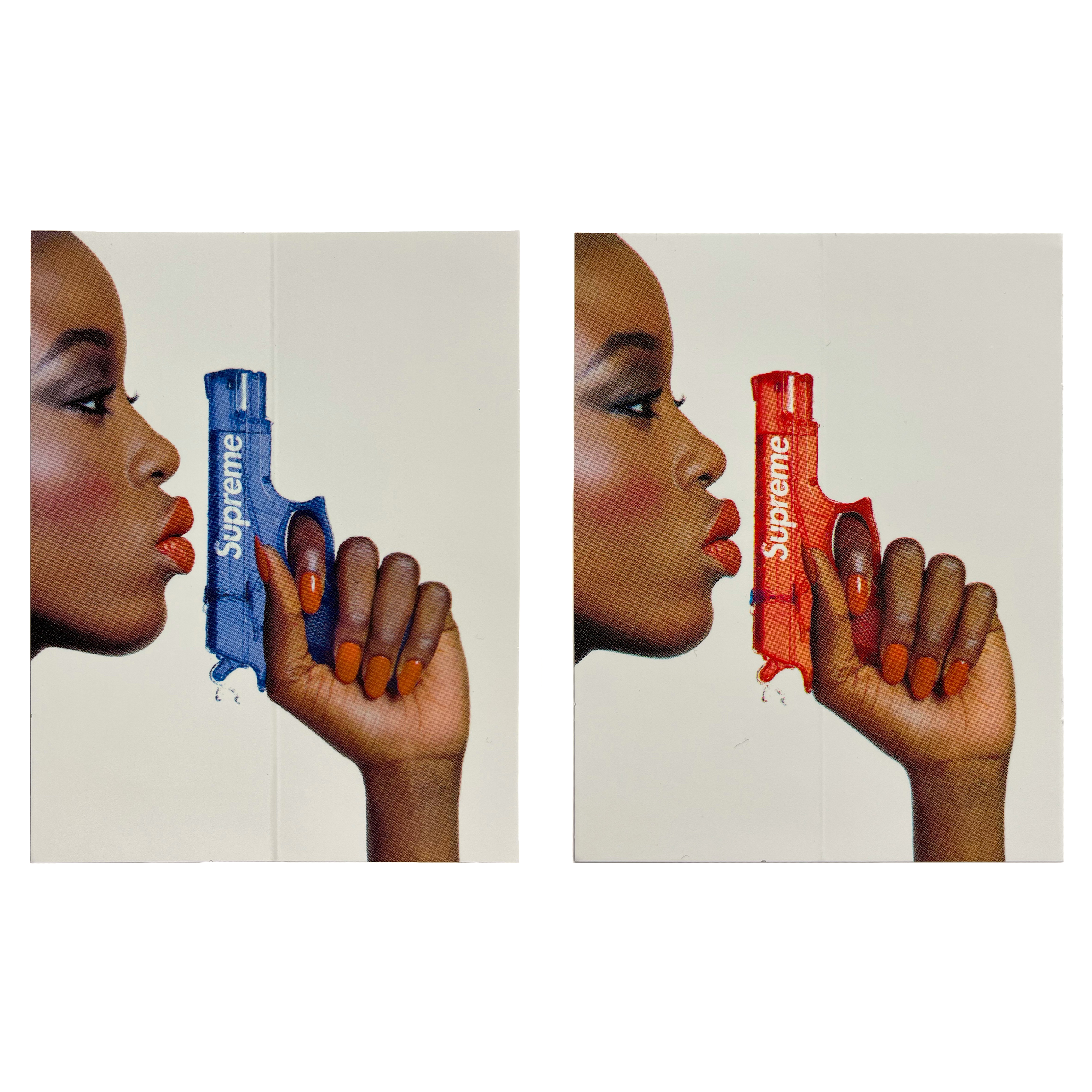 Supreme Water Pistol Stickers | Spring Summer 2021 | Supreme Sticker