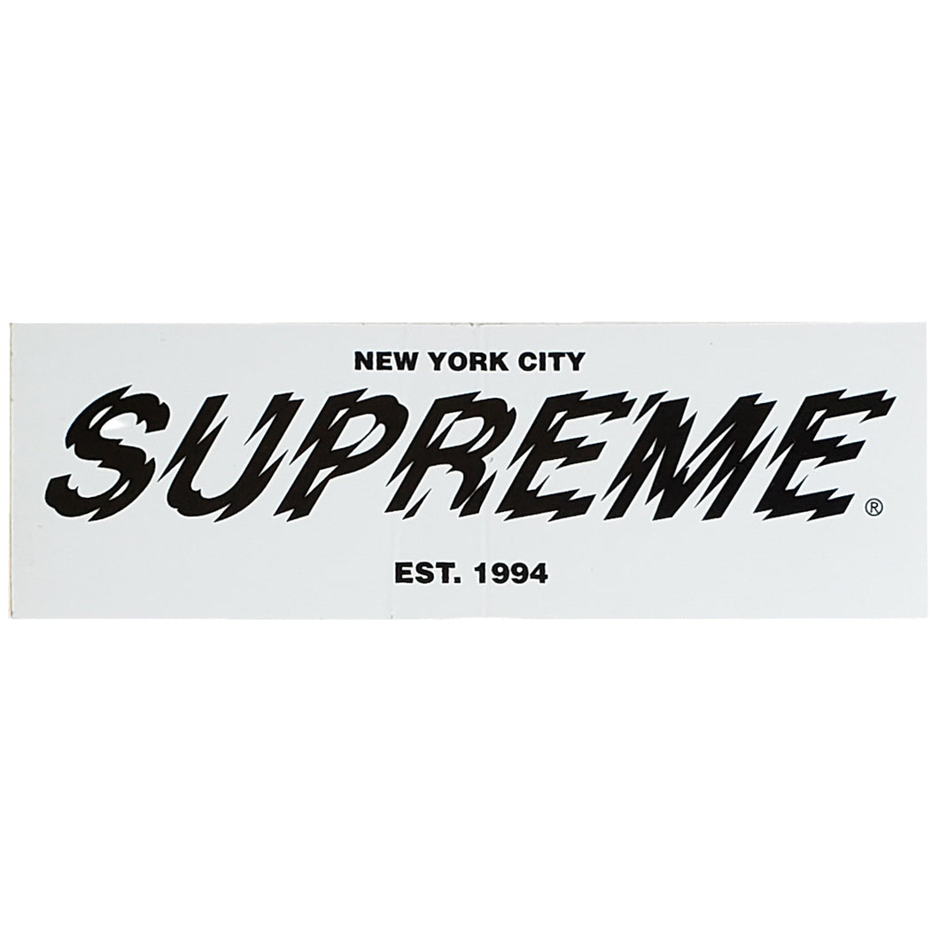Supreme 77 Sticker White