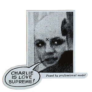 Supreme Brittany Spears Charlie Sticker White
